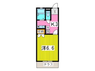 コ－ポシスルの物件間取画像